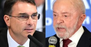 A distância entre Lula e Flávio nas pesquisas eleitorais divulgadas nesta semana