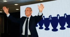 Florentino Pérez é reeleito presidente do Real Madrid em meio a polêmicas