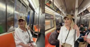 Ana Maria Braga anda de metrô em Nova York pela primeira vez: “Apanhando”