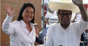 Apuração no Peru passa de 50%; Keiko segue à frente de Sánchez Palomino